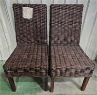 Safavieh Furniture Wicker Chairs 39"x17"x25"