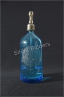 1930'S - 40's  Soda / Seltzer Blue Bottle- Jackson