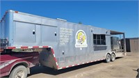 2012 Freedom Concession BBQ Trailer 38-FT T/A