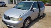 2004 Honda Odyssey EX-L w/DVD Minivan V6, 3.5L