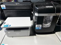 HP Printer & Paper Shredder