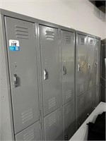 Double Tier Assembled Lockers