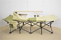 XL FOLDING CAMP COT - LIKE NEW WITH A CARRY BAG