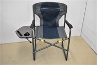 TIMBER RIDGE FOLDING CHAIR WITH TABLE ATTACHED