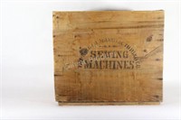 Antique Singer Manufacturing Co., Wood Crate Box