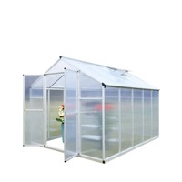 Unused 8'x10' Alum Frame Greenhouse