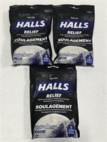 HALLS RELIEF 3x30LOZENGES BB012025