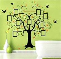 FAMILY TREE WALL DECAL 160x204CM