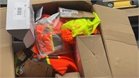 Assorted Surveyor Equipment and Safety Clothing,