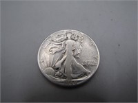 Silver 1940 Standing Liberty Half Dollar
