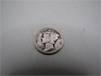 Silver 1923 Mercury Dime