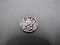 WWII Silver 1942 Mercury Dime