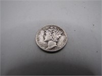 Silver 1941 S Mercury Dime
