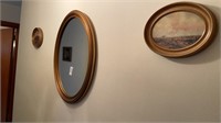 Mirror and 2 Pictures