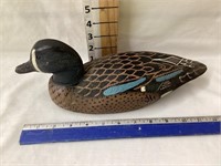 Wooden Duck Decoy, Herter’s??, 12 1/2”L, 4 1/2”T,