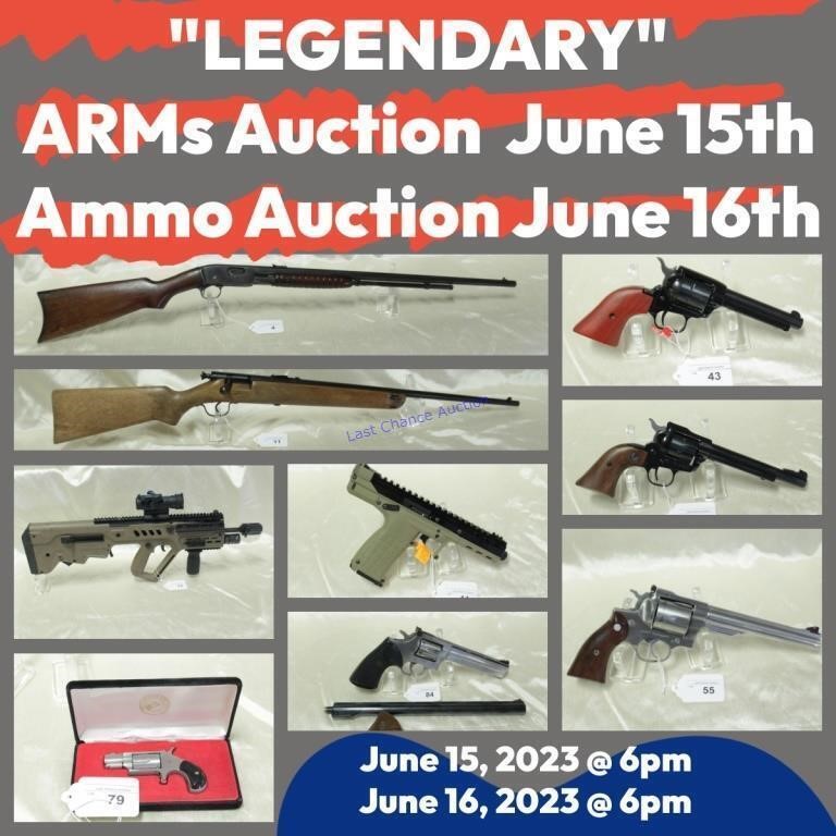 Legendary ARMs Auction - June 15, 2023