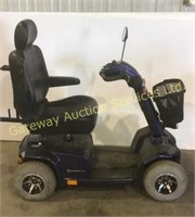 Celebrity XL 4 wheeled scooter has wheely bars,