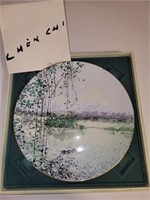 CHEN CHI Lake Of Mists Collectors Plate 1980