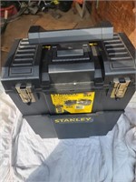 Stanley roll around tool chest with tools