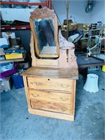 antique mirrored dresser