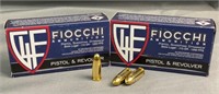 (2x) 50 Rnds Fiocchi 9mm Luger