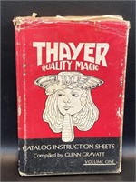 Thayer Quality Magic Book Catalog Instruction