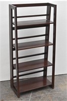 Wood Folding Shelf (4) Shelves