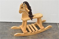 Child's Wood Rocking Horse Toy
