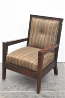 Contemporary Striped Chair