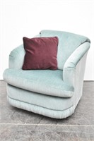 Blended Cotton Felt Soft Club Chair