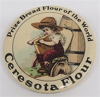 Ceresota Flour Celluloid Advertising Pocket Mirror