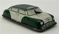 1950’s Argo Tin Litho Mechanical Toy Police Car