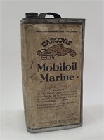 Rare Mobiloil Marine Gargoyle 1 Gallon Can