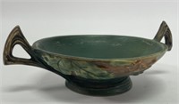 Roseville Pottery 412-6" Bushberry 2 Handle Bowl