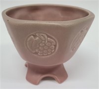 1924 Rookwood Pink Pedestal Bowl #1642