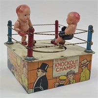Rare Marx To-Night Knockout Champs Wind-Up Ring