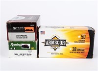 Ammo 150 Rounds .38 Special