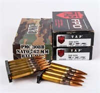 Ammo 69 Rounds 7.62x51, .308 Win