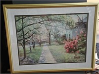 A. Thompson-1988 "Springtime" oil painting