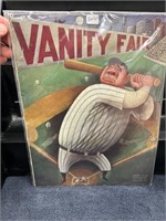 Vintage 1933 Vanity Fair Babe Ruth Magazine-RARE!!