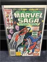 VTG Marvel Saga #9 Comic Book-Spiderman X-Men