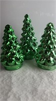 Ceramic battery operated trees