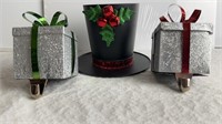 Top Hat Candle Holder Stocking Holders