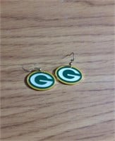 NFL Green Bay Packer Earrings