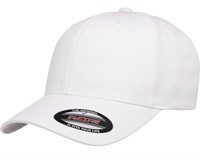 FLEX FIT COTTON TWILL FITTED CAP SIZE S TO M