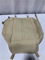 LEATHER CAR SEAT COVER BOTTOM 20 X 20 INCHES