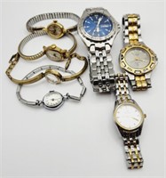 (L) Vintage Wrist Watches - Armitron, Bulova,