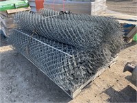 SKID OF CHAINLINK FENCE