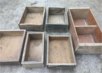 6 Handmade Wooden Boxes