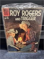 VTG Dell 10 Cent Roy Rogers Comic Book May-Jiune